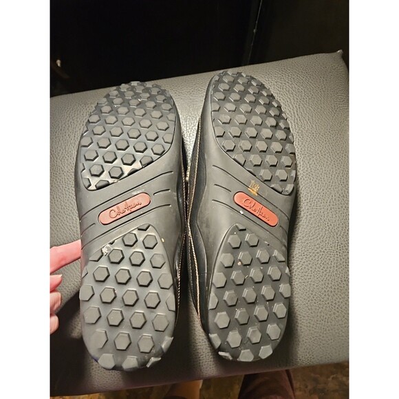 Cole Haan Tucker Venetian Black Leather Slip On Comfort Driving Loafer 11.5M (S2 - Picture 6 of 10